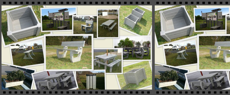 Urban'ext : le mobilier en briques 2