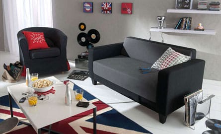 Le canapé 2 places SCALP top vente chez Conforama 3