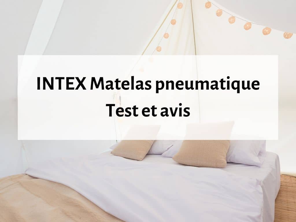 Matelas pneumatique Intex