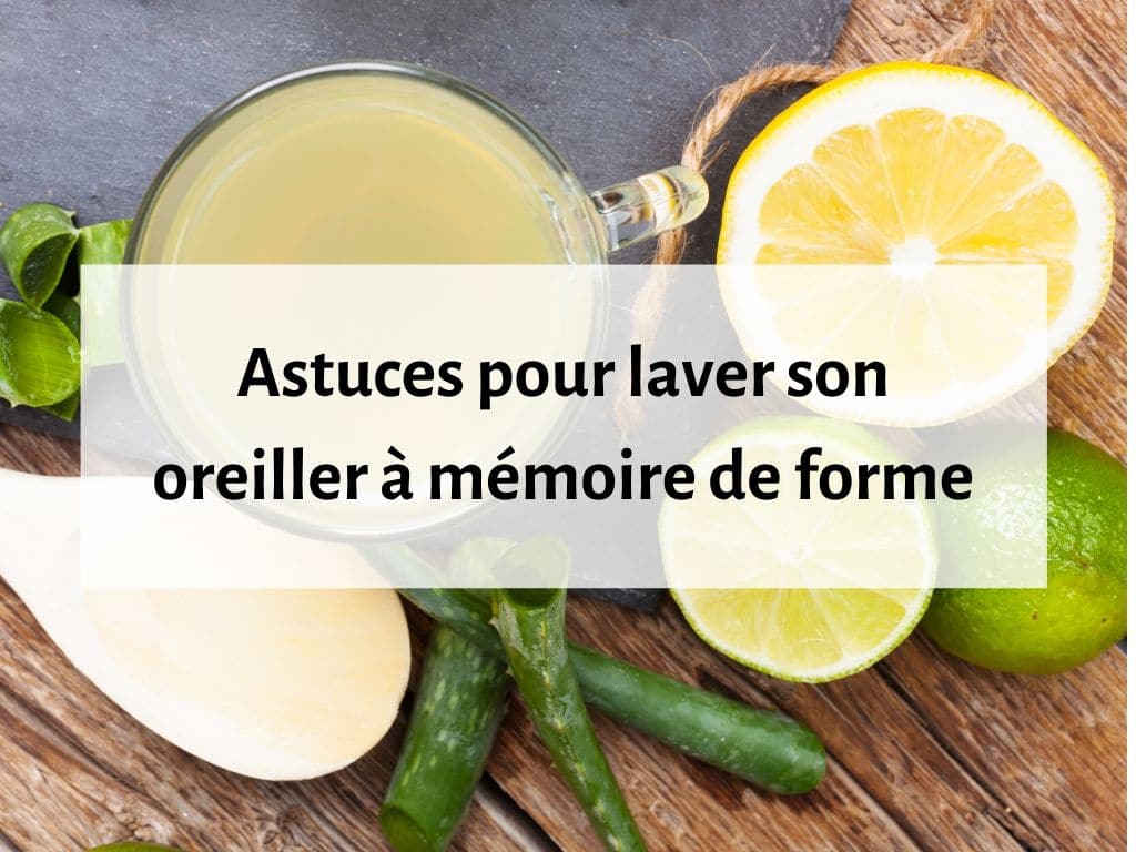 Les astuces pour laver son oreiller à mémoire de forme 1