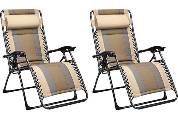 Amazon Basics Lot de 2 fauteuils